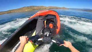 Sea Doo Spark 2up Sport mode vs Touring [upl. by Elinnet]