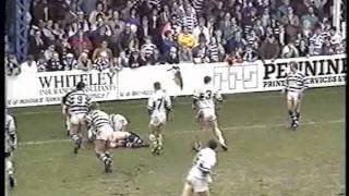 Halifax 20 vs Leeds 23 1989 12 [upl. by Goober]