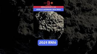 Asteroid 2024 RN16 speeding at 104761 KMPH misses Earth  CURRENT AFFAIRS  UPSC l IAS l PCS l [upl. by Hester]