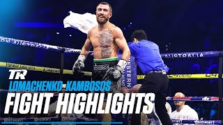 The Dominating SKILL From Vasiliy Lomachenko Against George Kambosos  FIGHT HIGHLIGHTS [upl. by Aydan]