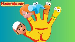 Handy Manny ❤️ Handy Manny Finger Family ❤️ Handy Manny Finger Family Song ❤️ Kids Rhymes And Songs [upl. by Siuqram]