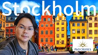 Stockholm Sweden Cruise Port Guide  Solo cruise on PampO Britannia Part 4 [upl. by Lorin188]