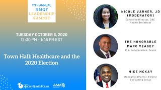 2020 NMQF Summit on Health Disparities amp Health BraintrustTown Hall Healthcare amp the 2020 Election [upl. by Florencia831]