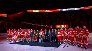 Backlund presented with the Silver Stick [upl. by Timothee]