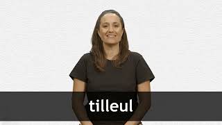 How to pronounce TILLEUL in French [upl. by Egroj543]