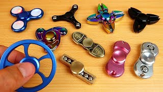 ¡LOS 10 MEJORES FIDGET SPINNERS Enviados desde China [upl. by Lemor]