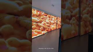 Creative automatic movable LED display ledvideowall indoorledscreen indoorleddisplay automobile [upl. by Enilrahc]