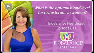 What is the optimal blood level for testosterone in women [upl. by Ynomrah]