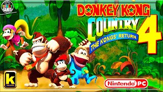 Donkey Kong Country 4 The Kongs Return  Gameplay PC [upl. by Nirahs816]