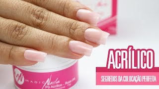 UNHAS DE ACRÍLICO COMO VOCÊ NUNCA VIU [upl. by Jareen]