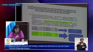 Comisión de Trabajo análisis de reformas a la Ley de Clases Pasivas Civiles del Estado 24042024 [upl. by Elolcin682]