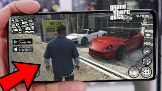 How To Download GTA 5 on Android EASY 100 Working  PLAY GTA V on Android without PC [upl. by Annemarie229]