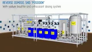 Reverse osmosis skid quotPoseidonquot  Presentation [upl. by Pacificas803]