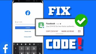 How to Fix Facebook 6 digit Verification Code Not Receiving on Android [upl. by Illom]