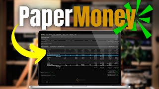 Paper Trading on ThinkorSwim  PaperMoney Simulated Trading Setup [upl. by Lenci350]