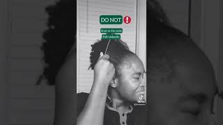 How to properly detangle 4c natural hair [upl. by Notlek]