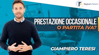 Prestazione Occasionale o Partita IVA [upl. by Atlanta]