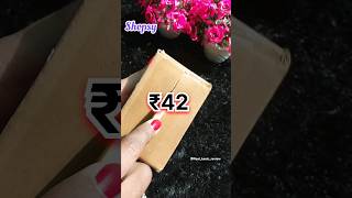 Shopsy ₹42 Beautiful Elephant Loot Unboxing shopsy unboxing shorts homedecor 🥰👌 [upl. by Lowson]