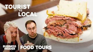 Finding The Best Pastrami Sandwich In New York  Food Tours  Insider Food [upl. by Byers]