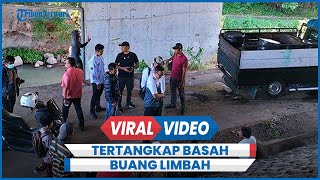 Detikdetik Warga Tertangkap Basah Buang Limbah Tekstil ke Sungai Boyolali Bawah Jembatan Tol [upl. by Federica]