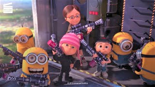 Despicable me 2  The Purple Minion Army attack  Cartoon for kids [upl. by Erdei]