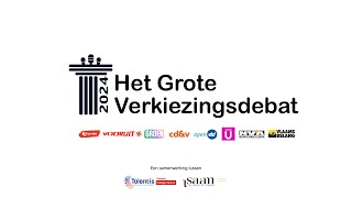 Het Grote Verkiezingsdebat 2024  Veurne [upl. by Sorrows806]