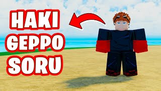 How To Get HAKI SORU GEPPO In Cursed Sea Roblox [upl. by Nwahc300]