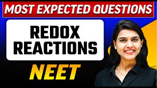 REDOX REACTIONS  Most Expected Questions in 1 Shot  NEET [upl. by Adiaz]