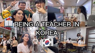 🇰🇷I became an English teacher in Korea 👩‍🏫🥳 [upl. by Vano]