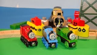 Play Doh Thomas and Friends  we make The Sodor Bay Tug out of Play Doh to help Bulstrode [upl. by Beisel602]