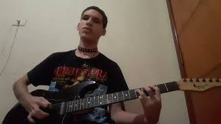 Antidemon  o que era ruim ficou pior cover de guitarra [upl. by Eeneg]