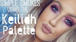 KeilidhMua  Simple Smokes using Keilidh Palette [upl. by Gnov]