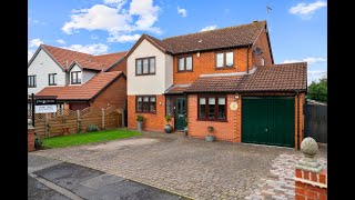 Video Tour of £550000 4Bedroom Home  Knighton Close  Broughton Astley  Fine and Country [upl. by Issie]