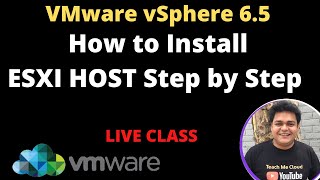 How to Install ESXI HOST step by step guide  VMware vSphere esxi host installation [upl. by Tahpos]