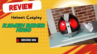 Review kamen Rider Nigo helmet Cosplay [upl. by Champaigne270]