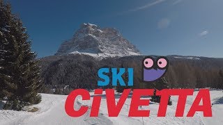 Ski Civetta  Zoldo  Alleghe  Selva di Cadore  GoPro 5 2018 [upl. by Ailecra416]