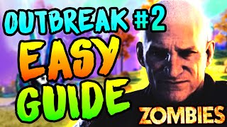 OUTBREAK EASTER EGG 2 EASY GUIDE COLD WAR ZOMBIES EASTER EGG TUTORIAL [upl. by Baum]