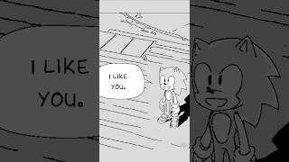 quotI like youquot by rhymewithrachel  Sonic Comic Dub shorts [upl. by Ariad]