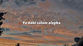 Ya Nabi Salam Alayka  Maher zain  Speedup  lyrics [upl. by Letsirhc202]