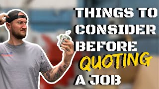 Things to Consider BEFORE QUOTING a Job  Machine Shop Talk Ep 26 [upl. by Tennek164]