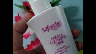 FAST REVIEW Saforelle Gentle Cleansing Care Body and Intimate Wash [upl. by Atirehs]