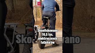 motoROWER z Chin Konfiskata elektrycznych fatbikeów w Holandii shorts [upl. by Yenolem14]