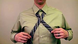 Proper Tie Length of a Full Windsor Knot [upl. by Adnilak89]