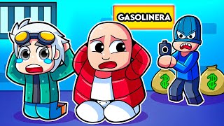 ¡Roban la GASOLINERA y ME TIENEN DE REHÉN en Liberty County Roblox [upl. by Deborah989]