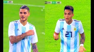 Mauro Icardi And Lautaro Martínez vs Brazil（16102018）Friendly HD 720p by轩旗 [upl. by Sinnelg957]