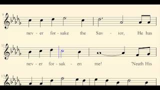 Ill Never Forsake My Lord  Church Song Gospel Hymn  MIDI Church Songs [upl. by Dedric90]