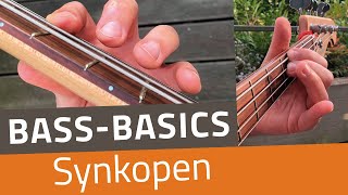 Bass Basics Synkopen [upl. by Lamej]