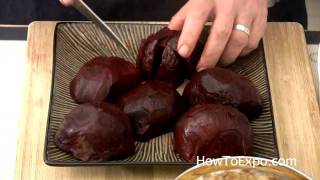 Healthy Roasted Beet Salad Recipe [upl. by Neelia]