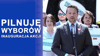 Inauguracja akcji quotPilnuję Wyborówquot konferencja KO 12062023 [upl. by Possing]