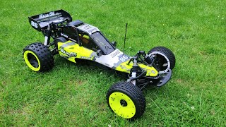 HPI Baja 5b sbk  Hobbywing MAX 5 Combo [upl. by Wyatan203]